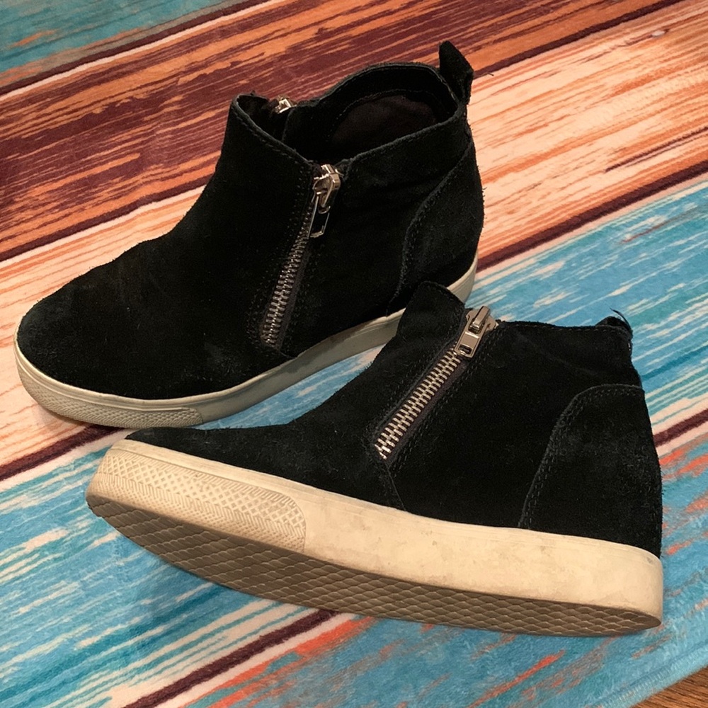 Steve Madden suede hi-tops